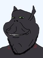 aquatic gills green_eyes kōjin monster subvariant:henry teeth_showing variant:impish_soyak_ears yokai // 700x933 // 17.8KB