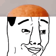 animated cupcake food frosting hole_in_head no_glasses smile smug variant:chudjak // 540x784 // 5.0MB