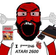 angry atari balding beard clothes fume glasses i_love open_mouth red_face soyjak subvariant:science_lover text tshirt variant:markiplier_soyjak // 800x789 // 320.4KB