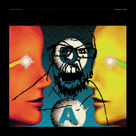 angry animated glasses mustache open_mouth soyjak stubble variant:feraljak // 296x296 // 170.5KB