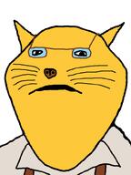 animal cat glasses janny subvariant:impish_meowjak suspenders yellow_skin // 598x800 // 14.4KB