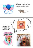 angry blood bloodshot_eyes bluesky clothes donald_trump excited lips mouse open_mouth ptsd rat seething subvariant:feralrage teeth tranny variant:feraljak variant:soyak white_skin // 918x1352 // 452.4KB