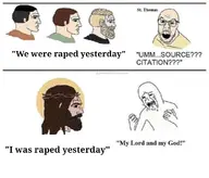 angry glasses god jesus meta:bait nas:yes_chad nordic_chad soyjak stubble text variant:feraljak // 960x822 // 170.1KB