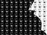 anime apple bad_apple glasses hair meta:tagme soyjak stubble teeth touhou variant:cobson video_game // 1440x1080, 219s // 36.6MB