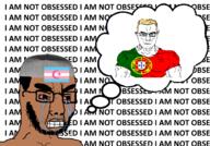 beard crying ear eyebrows faggot glasses islam mudslime nigger pol_(soyjak_party) portugal red_eyes red_sclera shitskin star_and_crescent subhuman subvariant:muscular_chud teeth text though_bubble tranny turkiye turkroach tvrkaryan ugly variant:chudjak // 1170x814 // 269.7KB