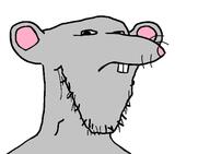 animal buck_teeth ear frown grey_skin rat soyjak stubble subvariant:splicejak variant:impish_soyak_ears // 531x390 // 20.9KB