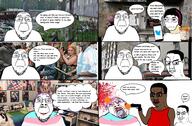 3soyjaks clothes comic death flag glasses gun irl_background shooting soyjak stubble text tranny tshirt variant:bernd variant:chudjak // 2450x1610 // 989.8KB
