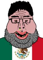 looking_at_you mexico meximutt nikocado_avocado obese retard subvariant:markiplier_amerimutt variant:impish_soyak_ears variant:markiplier_soyjak // 736x1024 // 101.9KB