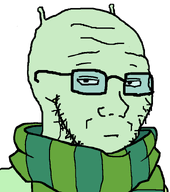 alien antenna dissapointed glasses green_glasses green_skin meta:self_insert scarf soysona stubble variant:soyak // 708x800 // 33.8KB