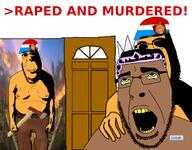 ahegao axe aztec aztec_empire aztlan beret brown_skin orange_skin raped_and_murdered subvariant:hornyson variant:cobson // 1500x1175 // 572.7KB