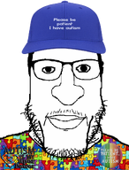 assburgers autism glasses hair looking_at_you please_be_paitent_i_have_autism sperg stubble subvariant:carbjak variant:markiplier_soyjak // 864x1138 // 663.3KB