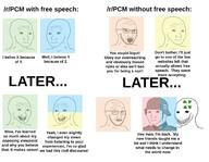 4chan angry authcenter authright evil_wojak helmet libleft libright nazism orangeleft political_compass right_wing sjw variant:soyak variant:wojak // 2174x1688 // 497.2KB