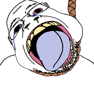 ack bloodshot_eyes crying distorted froot glasses hanging mucus open_mouth purple_hair rope series:deformed_bernd_subvariants soyjak stubble subvariant:chunky_yummer template tongue tongue_out transparent_background variant:bernd // 768x719 // 23.4KB