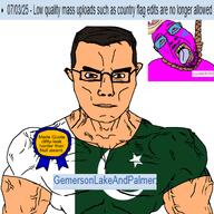 ack arm award banana_split_ice_cream blue_eyes boylover_symbol brown_eyes buff closed_mouth clothes flag flag:pakistan flagspam gemersonlakeandpalmer_(user) glasses hair light_brown_skin pakistan pakistani pedophile pink_skin quote_(user) rope rulecucked soyjak star_(symbol) star_and_crescent subvariant:chudjak_front subvariant:muscular_chud suicide text tinted_glasses transparent_background tshirt variant:bernd variant:chudjak vein white_skin // 2048x2048 // 1.5MB