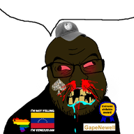 angry award bleeding_gums blood booger brown_skin cap clothes cobblestone cobblestone_(user) drool flag:venezuela gapenewell glasses hat janny latino meta:namefags missing_teeth nigger open_mouth retard retarded soyjak soyjak_wiki spade speech_bubble stubble subvariant:feralrage teeth template text transparent_background tshirt variant:feraljak veneco venecoon venezuela venezuelan // 1025x1025 // 277.4KB