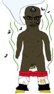 angry black_skin bloodshot_eyes book bug closed_mouth country countrywar ear egypt flag flag:egypt fly naked nsfw penis queen_of_spades quran small_penis soyjak speech_bubble speech_bubble_empty stinky subvariant:chudjak_front subvariant:obsessedchud text variant:chudjak // 1092x1911 // 103.5KB