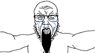 angry beard large_mouth sad screaming tear variant:depressedjak variant:unknown // 739x415 // 12.7KB
