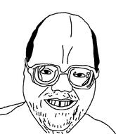 balding closed_mouth glasses grin hair mustache soyjak stubble variant:unknown // 882x1024 // 125.2KB