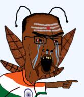 chud_(boorufag) chud_(soybooru) crying hindflea hindroach hindu india indian jeet meta:op_took_a_selfie_of_xerself pajeet yellow_teeth // 515x600 // 232.2KB