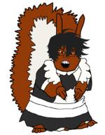angry animal clothes femboy feralsquirrel fur maid maid_outfit squirrel subvariant:feralsquirrel tail twink twinkjak variant:feraljak // 801x1025 // 51.6KB