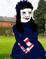 bowtie bucket chicken cross dress gothic_lolita house kfc long_hair makeup meta:op_is_a_retarded_lazy_faggot_for_not_tagging_his_own_shit soda stain tasty_white_chicken variant:chudjak white_skin // 1172x1503 // 503.7KB