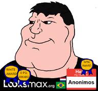 anonimos(namefag) award brown_eyes cheek_lines chin closed_mouth eyebrows eyes flag:brazil flag:netherlands hair hello_my_name_is_(sticker) jawline looksmax looksmax.org looksmaxxing namefags nose open_eyes subvariant:mexiaryan variant:meximutt white_skin // 686x637 // 41.6KB