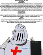 2025 Champion_X(user) a10_eyes alphaeus armor bartholomew bible bible_quote bible_verse blue_eyes book canaanite christian_cross christianity cross demon egypt god hebrews_(bible) helmet holding_book holding_object holy_bible israel james_the_great january january_24 jesus john_the_evangelist judah judas knight mark_(bible) psalm_(bible) saint_andrew saint_jude saint_matthew saint_peter saint_philip saint_thomas simon soyjak subvariant:mexiaryan text thunder variant:meximutt wordswordswords zebedee // 1203x1518 // 367.4KB