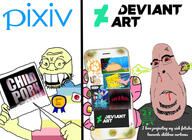 'p 3soyjaks asian award balding biting_lip black_shirt bloodshot_eyes cartoon child clothes comparison coomer deviantart fact fetish flag flag:japan flag:minor_attracted_person foaming_at_the_mouth foot foot_fetish gassy glasses gooned_to_soytan_again_award half_open_mouth holding_object holding_phone i_love ias jap loli long_nails map_(pedophile) medal nickelodeon nosebleed paw pedophile phone pixiv pointing porn porn_addiction predator red_skin rigby sandy_cheeks sign slime sonic_the_hedgehog soyjak spongebob_squarepants stubble subvariant:blobson subvariant:hornyson teeth text tshirt variant:bernd variant:cobson variant:soykio_kid vein vore white_background yellow_skin // 3072x2244 // 799.3KB