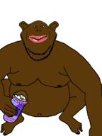 amerimutt arm belly black_skin breasts ear fat foot full_body grimace_shake hand holding_object leg looking_at_you mutt naked nigger nipple open_mouth squatting stubble subvariant:impish_amerimutt subvariant:impish_front text variant:impish_soyak_ears // 900x1200 // 91.4KB