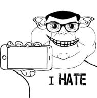 aliased dreamworks i_hate phone subvariant:besujak subvariant:branigger variant:brandon // 908x924 // 47.6KB