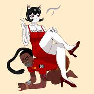 1488 black_lives_matter black_skin blm_logo built_for_wp bwp cat_ear catgirl chain chud cigarette communism crying gore judaism kolovrat master nigger slave smoking sonnenrad subhuman swastika tail tattoo torture white_power white_skin white_supremacist worship // 1907x1907 // 886.5KB