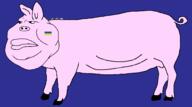 animal closed_mouth country ear fat flag flag:luhansk_oblast full_body lips luhansk_oblast oblast pig pink_skin russia series:oblasts_of_oinkraine soyjak star_(symbol) swine tail ukraine variant:meximutt // 1780x992 // 33.7KB