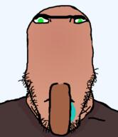 drool green_eyes grox minecraft nose retard stupid subvariant:neutralplier variant:markiplier_soyjak villager_(minecraft) // 1035x1200 // 69.4KB