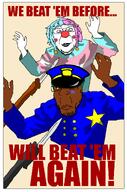 discord fnf_pedo giggly_goon_clown propaganda propaganda_poster subvariant:chudjak_front subvariant:chudplier uttp variant:chudjak variant:markiplier_soyjak // 846x1280 // 53.8KB