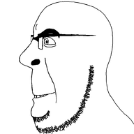 beard closed_mouth double_chin eyebrows glasses lips looking_to_the_left meta:tagme nose series:sidejaks side_profile smile stubble subvariant:cobson_side teeth template transparent_background variant:cobson // 800x800 // 35.0KB