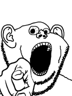 crazed ear hand open_mouth pointing pointing_at_viewer soyjak stubble template transparent_background variant:impish_soyak_ears // 598x800 // 35.0KB