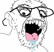 drool ear glasses open_mouth soyjak stubble variant:unknown // 318x306 // 22.1KB