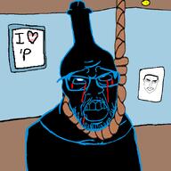 b_b_ghast_(namefag) background black_skin blood dead dickhead hanging jartycuck namefags pedophile subvariant:pol_face subvariant:wholesome_soyjak suicide variant:chudjak variant:feraljak variant:gapejak // 4000x4000 // 1.7MB
