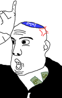 angry bald greedy jewish_hat jewish_nose jews money unicorn variant:unknown // 320x503 // 10.4KB