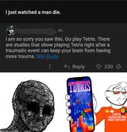 2soyjaks artist:conservativewaluigi atheism award beard careful closed_mouth dead_inside depressed glasses phone ptsd reddit redditard showing_phone soyjak subvariant:depressed_soyak tetris text trauma variant:smugjak variant:soyak withered // 1040x1081 // 676.2KB