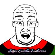 clothes glasses jefre_cantu_ledesma open_mouth pan_african soyjak stubble text variant:unknown // 1080x1080 // 104.5KB
