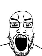bald glasses open_mouth series:esl_pedo_league stubble subvariant:chudplier variant:chudjak variant:markiplier_soyjak white_background white_skin // 600x800 // 33.7KB