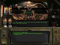 animation boss computer cyborg enemy fallout fallout_1 front_facing glasses master mutant mutation nigga robot talking variant:cobson video yelling // 1920x1440, 25.4s // 18.4MB