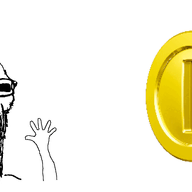 animated beard bouncing coin excited ext=gif glasses hand mario meta:not_oc open_mouth poyopoyo soyjak spinning subvariant:wewjak super_mario variant:soyak // 800x369 // 841.6KB