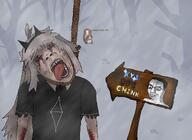a3dghost accessory ack arrow art background blood bloodshot_eyes blur blurred_background brimstone burning cartoon closed_mouth clothes coal effect eyebrows female fpe fpe_chink_pedo_nigger fpecoal fpegem fuck_you full_head gem glasses glowing greentext hair hanging headdress katie katie_(fpe_tranny_creator) long_hair looking_at_you looking_to_the_left looking_up lynching middle_finger no_stubble open_mouth rope self_harm sharp_teeth side_profile sign snow snow_storm snowman sparkle storm subvariant:feralsquirrel suicide tear teeth teeth_showing text tongue tongue_out tree variant:bernd variant:chudjak variant:feraljak woman women wood_sign wrinkles // 1413x1031 // 1.0MB