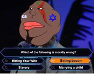 bacon islam jeopardy kratos star_and_crescent star_of_david variant:meximutt warrior-z_(user) // 1043x820 // 161.4KB