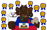 2soyjaks africa animal award brown_skin cat gore haiti nigger pentagram queen_of_spades shitskin star_of_david variant:alicia variant:catjak // 2436x1536 // 1.9MB