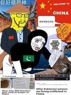 4soyjaks al_jazeera article asia asian brown_skin china chinese_text clothes crying flag:china forced frog glasses gun hat hijab irl_background islam islamic mandarin meta:tagme muslims news niqab pakistan pakistani pepe pisslam rape stubble suit total_mudslime_death total_muslim_death yellow_skin // 510x680 // 45.9KB