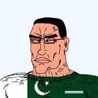 buff chest chud closed_mouth ear eyes flag flag:pakistan gemersonlakeandpalmer_(user) glasses hair jaw jawline lips meta:namefags mewing muscles soybooru soyjak subvariant:perceptive_chud template text transparent_background variant:chudjak vein veiny // 799x799 // 34.0KB