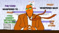 alternate calm clothes discord donald_trump food froot frootist_new_order fruit full_head glasses greentext leaf looking_at_you meme necktie open_mouth orange orangetext paper president rain smile smug soyjak soyjak_party stubble suit suit_and_tie template variant:a24_slowburn_soyjak variant:cobson weather // 1778x995 // 1.5MB